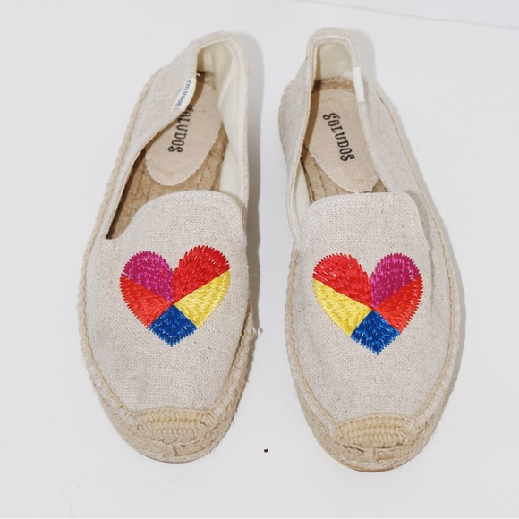 Soludos Platform Canvas Espadrilles - Picture 2 of 3